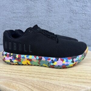 No Bull Outwork Womens 8 Mens 6.5 Black Superfabric Training Shoes Crossfit